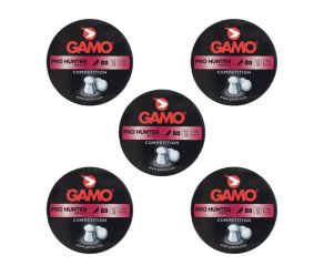 Kit Chumbinhos Gamo Pro Hunter 5.5mm - 5 Latas