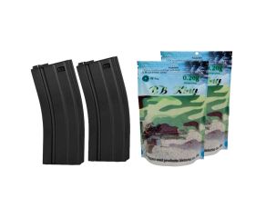 Magazine Airsoft M4 Hi Cap 300 rds + BBs 020g