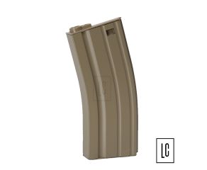 Magazine Airsoft M4 Tan Mid Cap Metal 70 rd