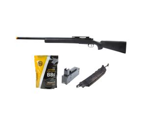 Airsoft Sniper M24 Storm + BBs Rossi 0.30 + Magazine + Speedloader