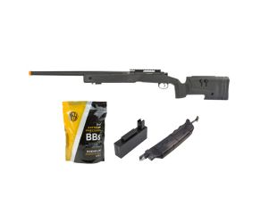 Airsoft Sniper M40 Storm + BBs Rossi 0.30 + Magazine + Speedloader