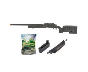 Airsoft Sniper M40 Storm + BBs 0.30g King 3333 Un + Magazine + Speedloader