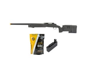 Airsoft Sniper M40 Storm + BBs Rossi 0.30 + Magazine