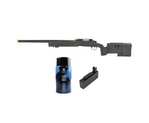 Airsoft Sniper M40 Storm + BBs 0.40g Evo 1200 Un + Magazine