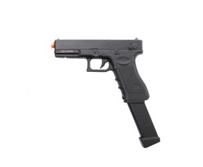 Pistola Airsoft Elétrica Glock CM030 com Magazine Estendido