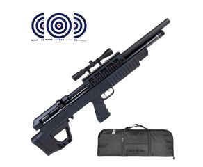 Carabina PCP Beeman 13625 VR 5 5mm Bullpup + Luneta 3 9x40 SFP + Capa universal + Alvos