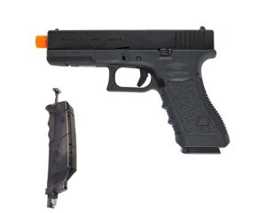 Pistola Airsoft GBB Glock G17 Kosok E&C + Speedloader Rossi 150 Rds