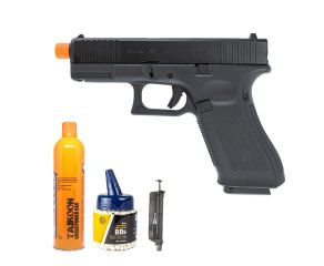 Pistola Airsoft GBB Glock G45 Kosok E&C + Speedloader NTK 90 Rds + BB's 0.20g 1000Un + Green Gás