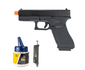 Pistola Airsoft GBB Glock G45 Kosok E&C + Speedloader NTK 90 Rds + BB's 0.20g 1000Un Rossi