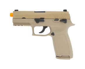 Pistola Airsoft GBB Sig Sauer P320 M18 Tan Green Gás Blowback We