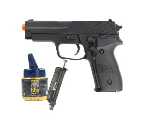 Pistola Airsoft Spring Vigor P226 - 6mm + Airsoft BBs + Speedloader Airsoft