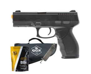 Pistola Airsoft Spring 24/7 V310 + Speed Loader + BBs + Capa Simples QGK