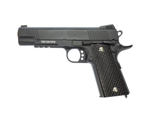 Pistola Airsoft Spring Vigor 1911 V13 Black Full Metal 6mm