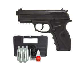 Pistola CO2 R11 (C11) Rossi 6mm + Esfera de Aco + CO2 Crosman + Maleta + Oleo
