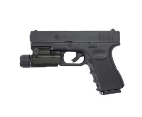 Pistola de Pressão Co2 Glock G11 Rossi 4.5mm + Lanterna Tática Pistola Taclite Nautika