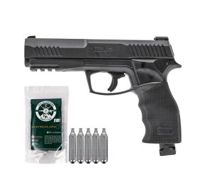 Pistola  Co2 GNB T4E HDP Umarex .50 + Esferas de Alumínio .50 + CO2