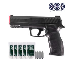 Pistola CO2 T4E TP 50 Gen2 Paintball Ram Umarex + CO2 + Esferas + Alvos