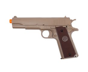 Pistola de Pressão Spring KWC 1911 TAN Marine 6mm