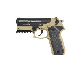 Pistola de Pressão Co2 Gamo PT80  Desert Attack Special Edition - 4.5mm