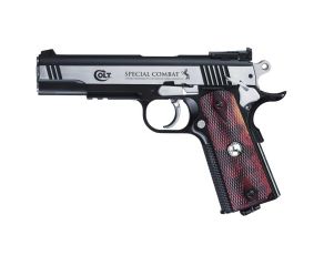 Pistola de Pressão CO2 Colt 1911 Special Combat 4.5mm Licenciada