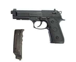 Pistola Co2 GNB Beretta M9 Rossi 6mm + Speedloader 150 Rds