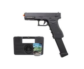 Pistola Elétrica Glock CM030S com Mosfet + Kit LC