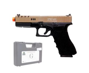 Pistola Airsoft Glock G17 GBB ZEV Double Bell 758