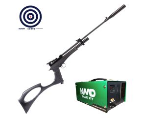 Pistola PCP TAG Air Viper XL 4.5mm + Compressor de Ar KMD + Alvos
