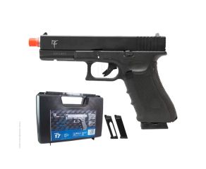 Pistola Airsoft GBB Glock G17 Saigo Blowback 6mm Dual Mag