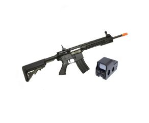 Rifle Airsoft M4A1 CM515 Cyma + Red Dot 551 Mira Holografica Red Green Rossi