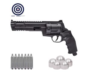 Revolver de Pressao .68 CO2 T4E TR Tornado RAM Umarex Paintball + Municao .68 + CO2 + Alvos