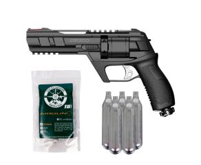 Revólver Co2 Artemis CP300 Defender .50 + Esferas de Alumínio .50 + CO2
