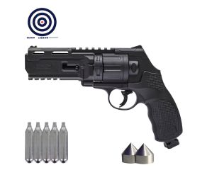 Revolver CO2 T4E TR 50 Gen2 Paintball Ram Umarex + Municao .50 + CO2 + Alvos