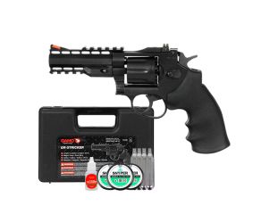 Revólver de Pressão Co2 Gamo GR-Stricker 4.5mm + Kit