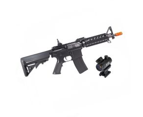 Rifle Airsoft M4A1 CQB RAS CM505 Cyma + Red Dot T4 1x22 Thunder Outdoors