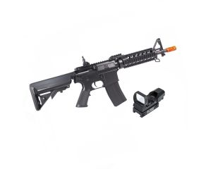 Rifle Airsoft M4A1 CQB RAS CM505 Cyma + Red Dot Z1 1x23x34 Thunder Outdoors