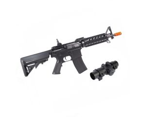 Rifle Airsoft M4A1 CQB RAS CM505 Cyma + Red Dot T1 1x30 Thunder Outdoors