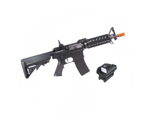 Rifle Airsoft M4A1 CQB RAS CM505 Cyma + Red Dot Z3 1x22x33 Thunder Outdoors