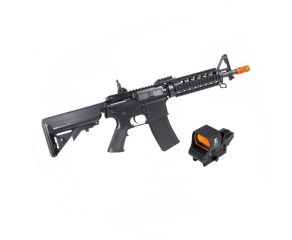 Rifle Airsoft M4A1 CQB RAS CM505 Cyma + Red Dot Z4 1x28x40 Thunder Outdoors