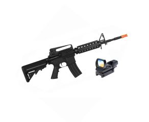 Rifle Airsoft M4A1 Ris CM507 Cyma + Red Dot Rossi 1x22x33