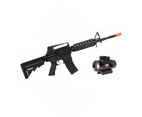 Rifle Airsoft M4A1 Ris CM507 Cyma + Red Dot 1x30 FXR