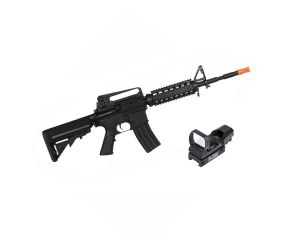 Rifle Airsoft M4A1 Ris CM507 Cyma + Red Dot Z1 1x23x34 Thunder Outdoors