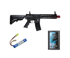 Rifle Airsoft M4 TAG SPECNA ARMS Delta + Bateria Airsoft Lipo + Carregador Bateria Lipo