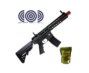 Rifle Airsoft M4 TAG SPECNA ARMS Delta + Airsoft BBs 0.20g Ammo Box Federaty + Alvos