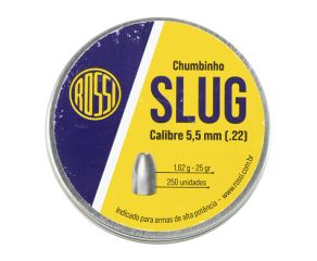 Chumbinho Rossi Slug 5.5mm 250 unidades