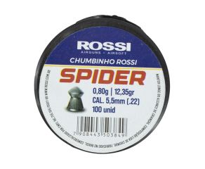 Chumbinho Rossi Premium Spider 5.5mm 100 Un