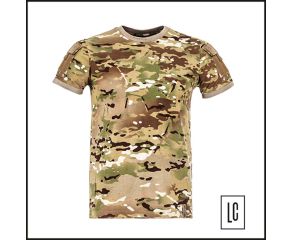 T-Shirt Army Camuflado Multicam - G - Invictus