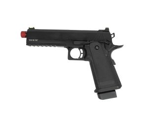 Pistola Airsoft GBB 1911 Black Evil Blowback Full Metal TAG