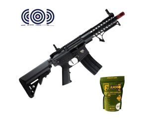 Rifle Airsoft M4 TAG SPECNA ARMS Ghost + Airsoft BBs 0.20g Ammo Box Federaty + Alvos