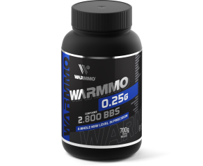 Airsoft BBs 0.25g Warmmo 2800 Un